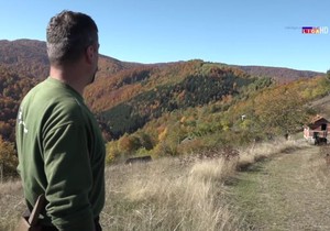 Mirko Popović, susret sa medvedom