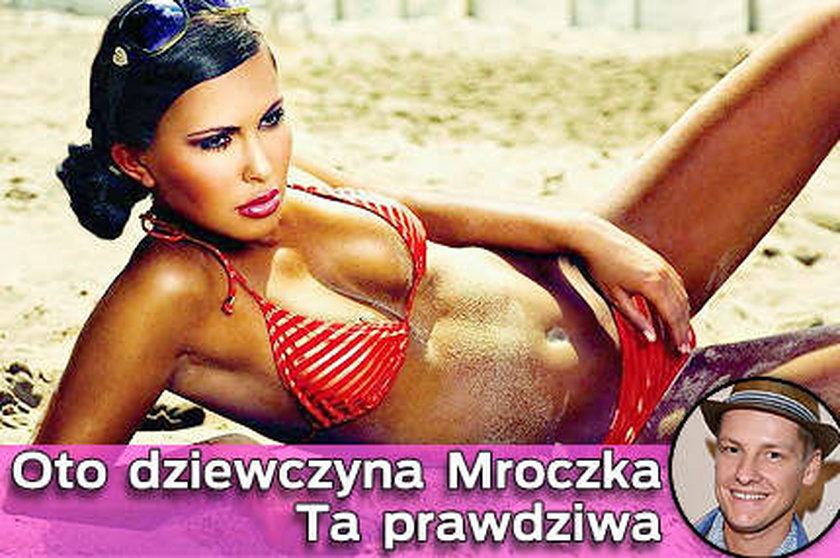 Oto dziewczyna Mroczka. Ta prawdziwa