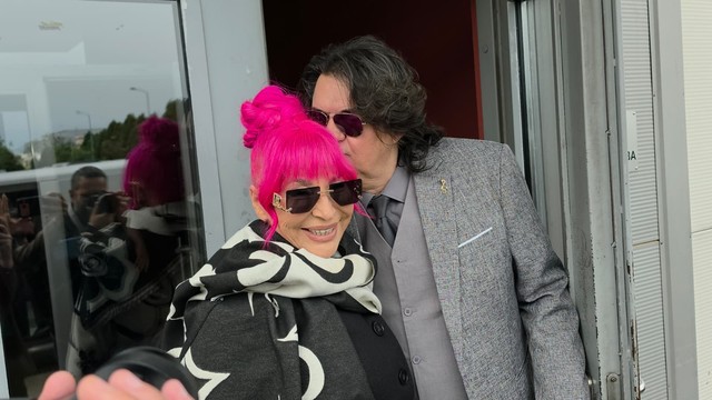 Zorica Brunclik stigla na snimanje "Pinkovih zvezda"