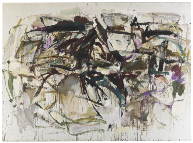 <b>1. Joan Mitchell (1925-1992)</b> - amerykańska malarka
<br>
<br>
Wartość sprzedanych dzieł od 1985 r.: 239.8 mln dol.
<br>
<br>
Liczba sprzedanych dzieł: 646