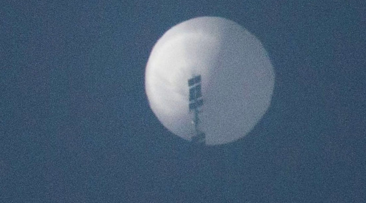 Újabb kínai kémballont észlelt a Pentagon / Fotó: Twitter 