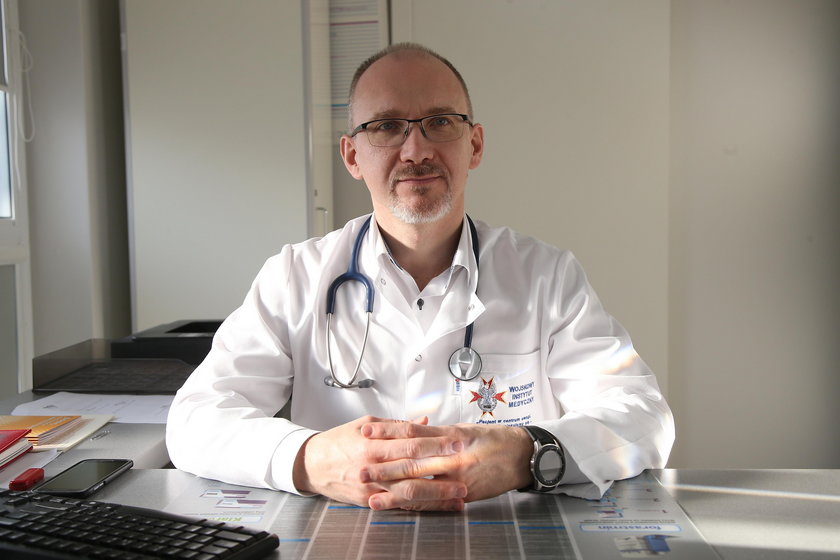 Dr n.med. Piotr Dąbrowiecki, alergolog, specjalista chorób wewnętrznych
