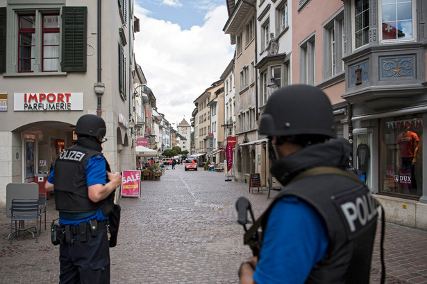 Szwajcaria: Sprawca ataku z użyciem piły schwytany
