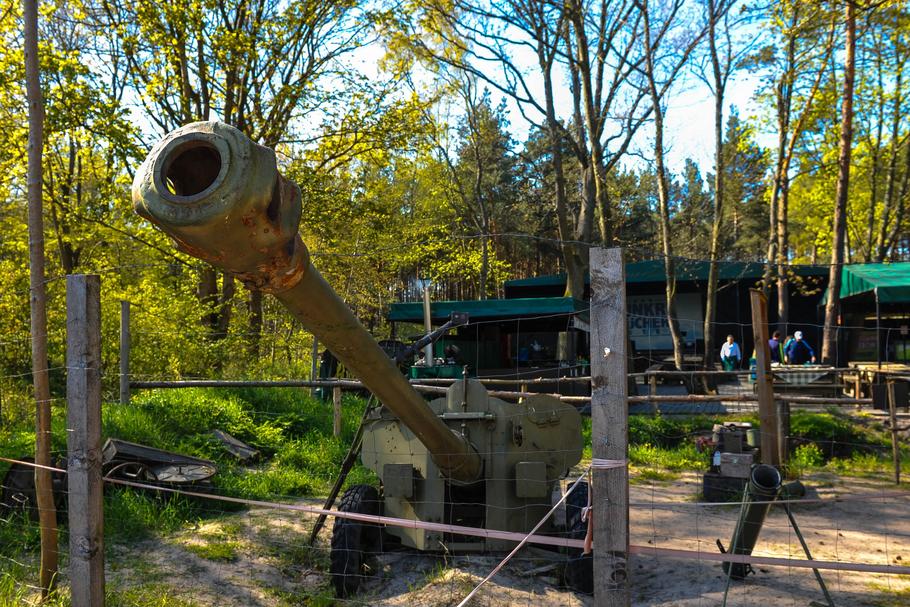 Radzieckie działo przeciwpancerne D-44 z okresu II wojny światowej sfotografowane na terenie tzw. Bunkrów Blüchera w Ustce. Działa te znajdowały się również w ukraińskich magazynach. Ze względu na zapotrzebowanie na systemy artyleryjskie, ukraińscy technicy zamontowali je na ciągnikach opancerzonych MT-BL, tworząc „nowy” rodzaj niszczyciela czołgów.