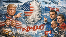 aneksja grenlandii dzieli! amerykanie się kłócą, europa protestuje