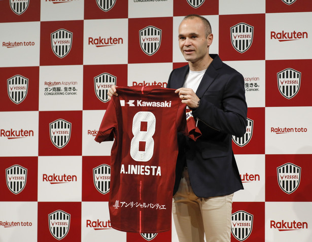 Andres Iniesta oficjalnie nowym piłkarzem Vissel Kobe