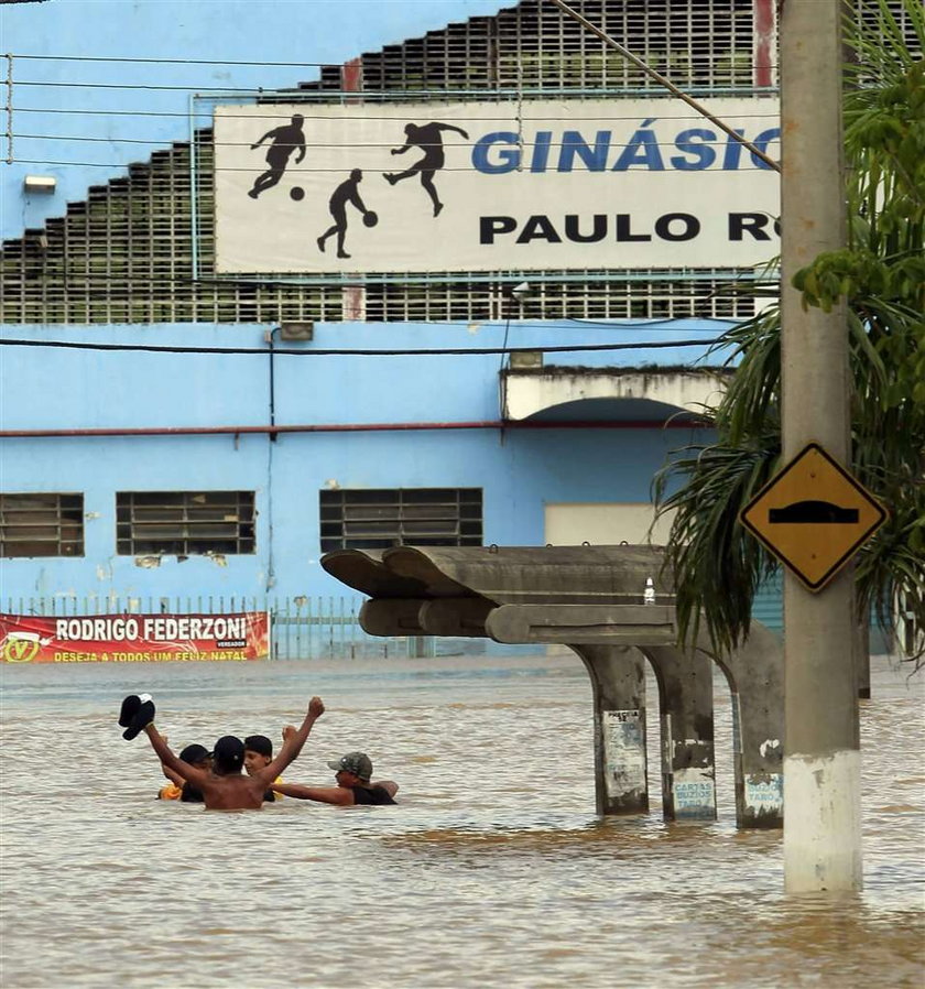 Mordercze powodzie w Brazylii. Setki ofiar