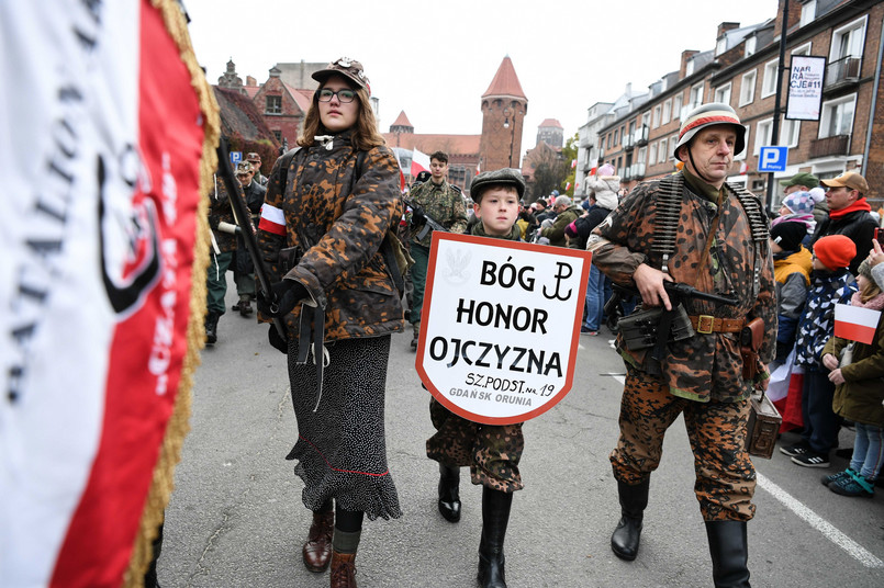 Parada Niepodległości w Gdańsku