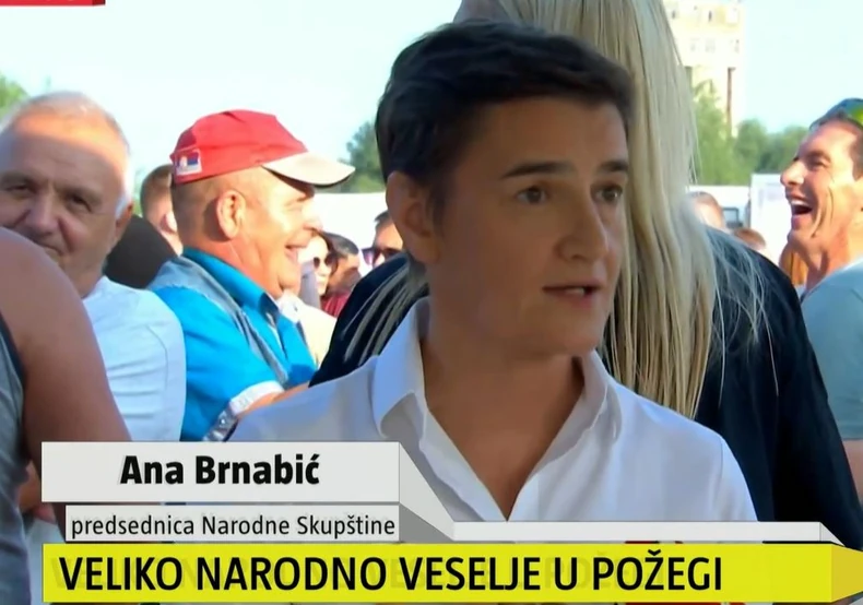 Ana Brnabić u Požegi