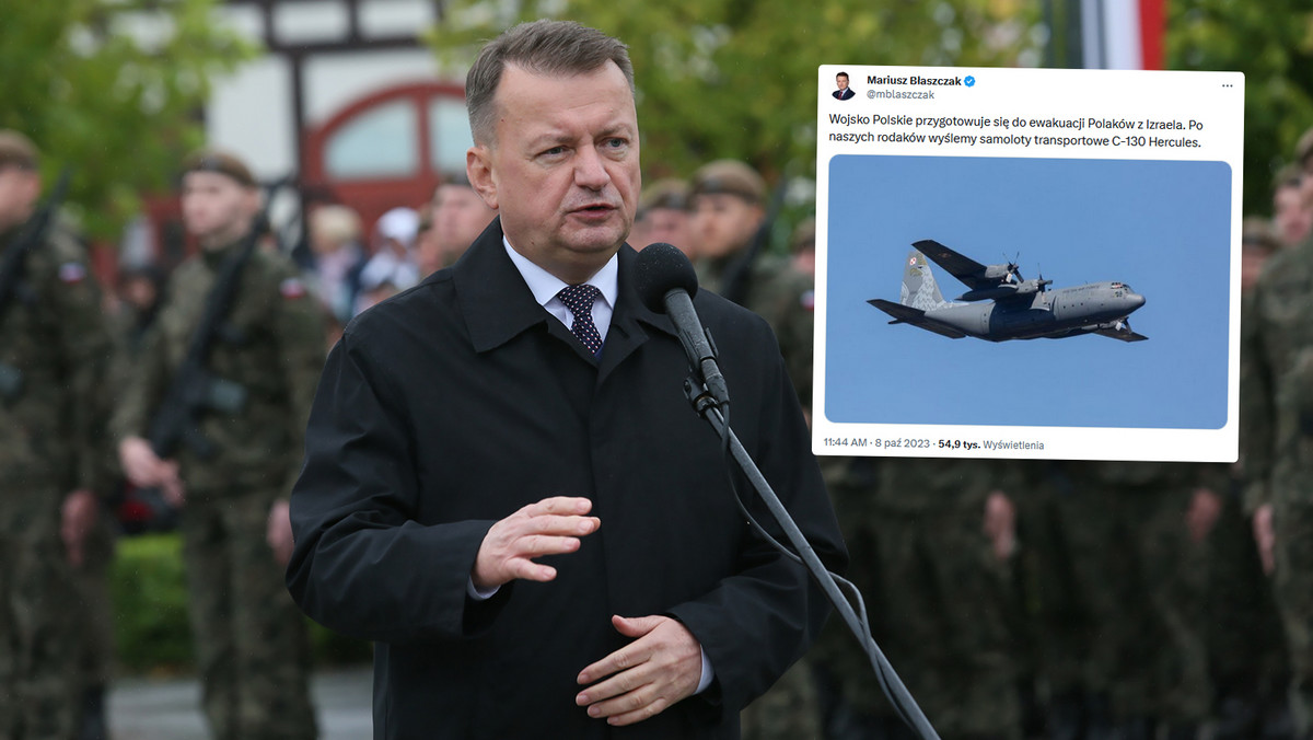 MON wysyła wojskowe samoloty po Polaków. "Przygotowujemy się do ewakuacji"