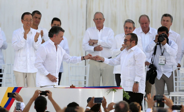Kolumbia: Rząd podpisał układ pokojowy z FARC. Koniec 50-letniej wojny partyzanckiej
