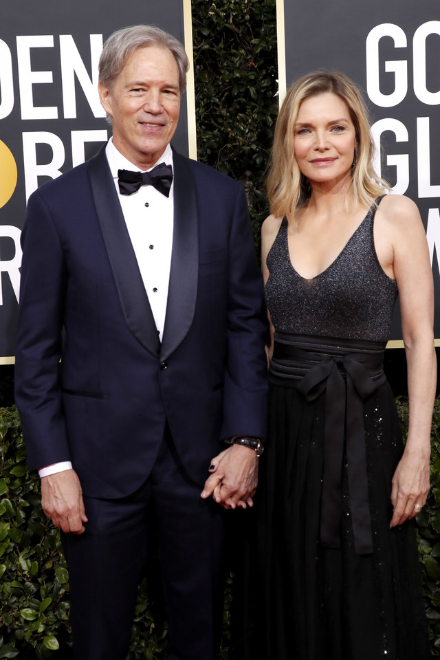 Złote Globy 2020: Michelle Pfeiffer i David E. Kelley 