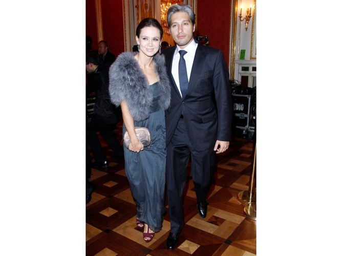 Gwiazdy na gali Wiktory 2011: Kinga Rusin i Marek Kujawa.