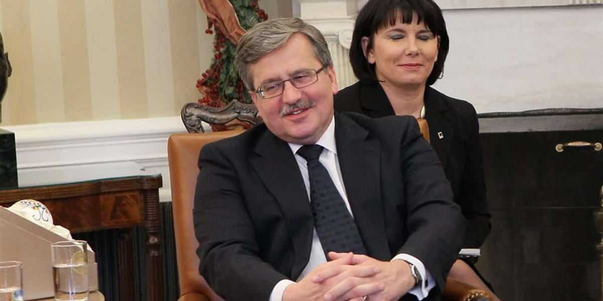 Komorowski w USA. Znów popełnił gafę?