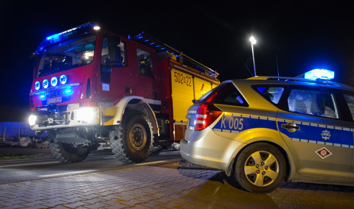 Uciekając przed ogniem, wyskoczył z okna. Tragedia w Jastrzębiu