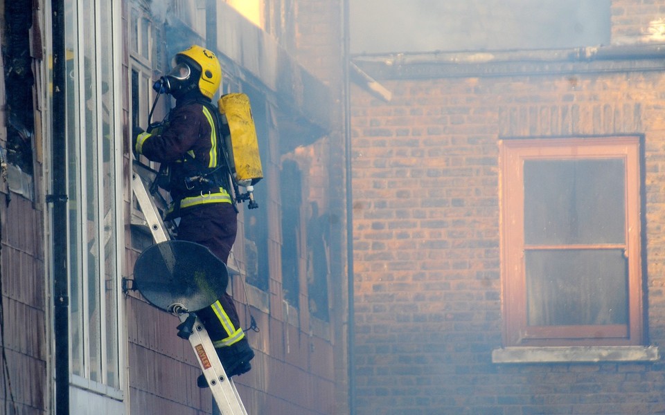 BRITAIN PECKHAM FIRE