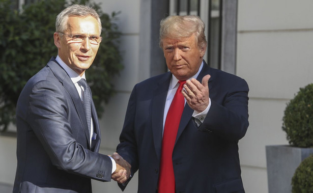 Jens Stoltenberg i Donald Trump