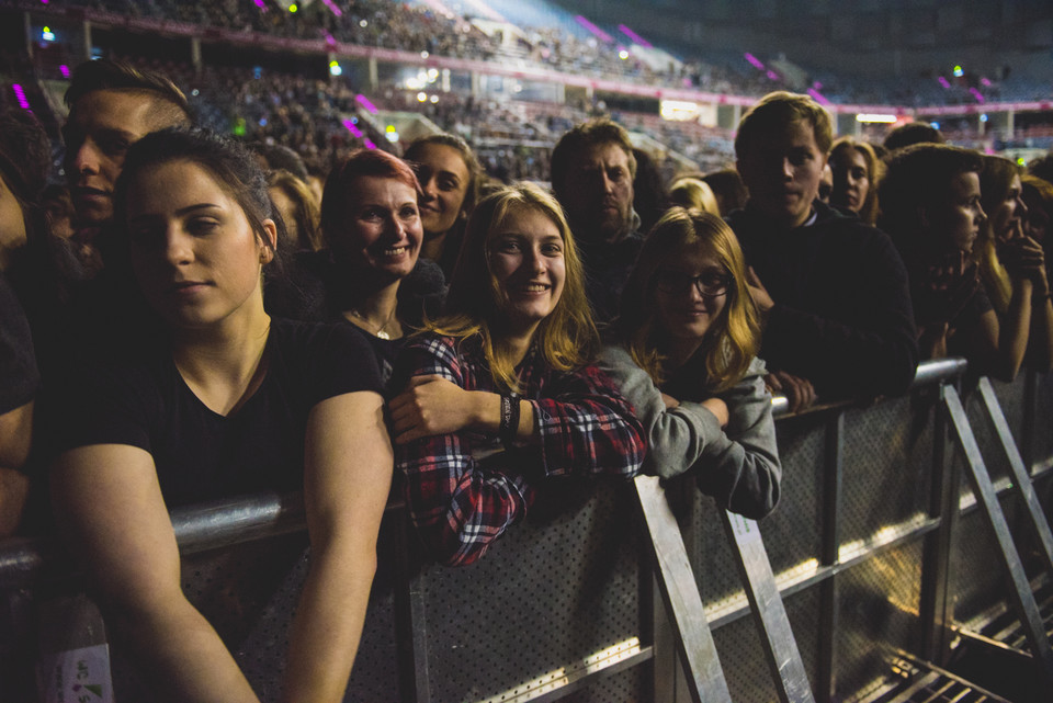 Koncert Green Day w Krakowie - zdjęcia publiczności