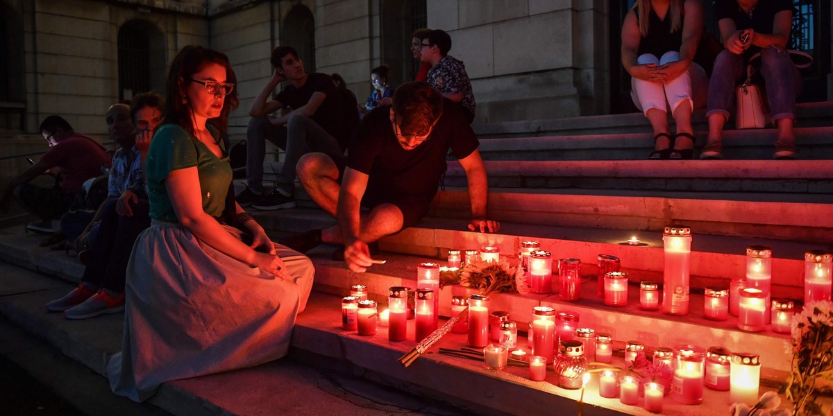 protesty antyrządowe po śmierci dziecka w Rumuni