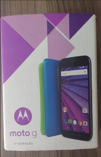 Moto G 2015 - opakowanie z przodu