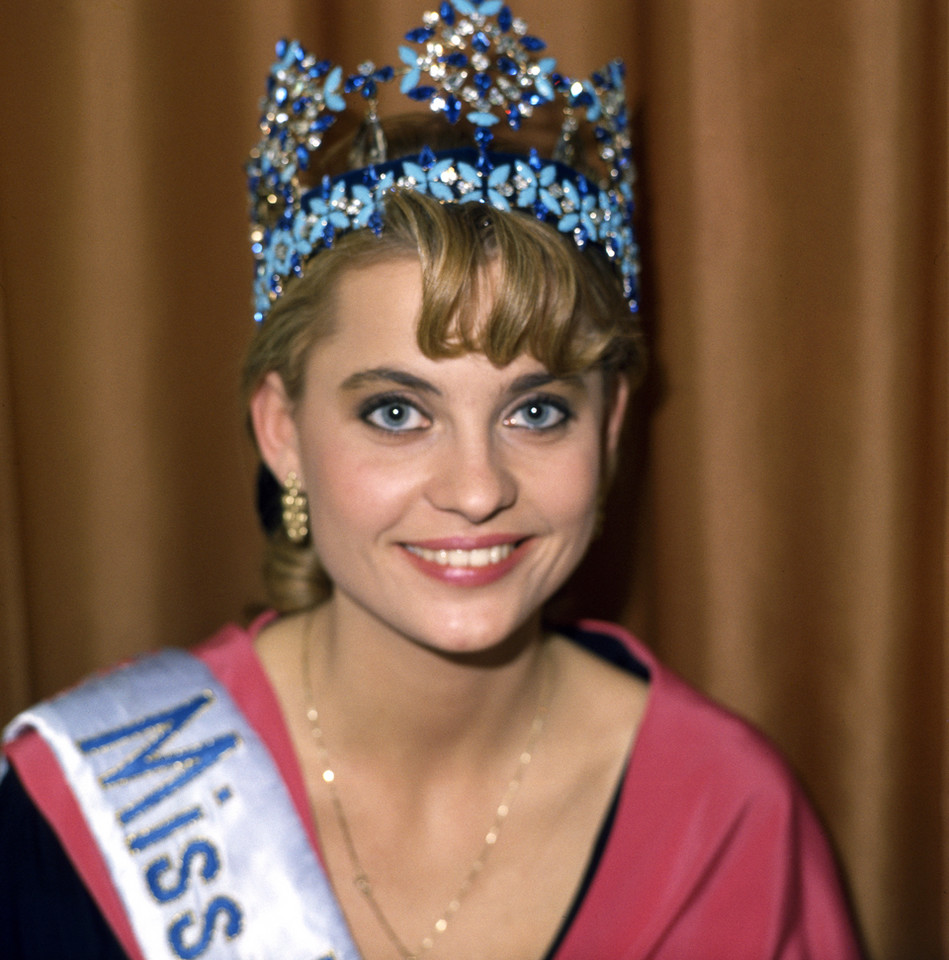 Aneta Kręglicka w 1989 roku