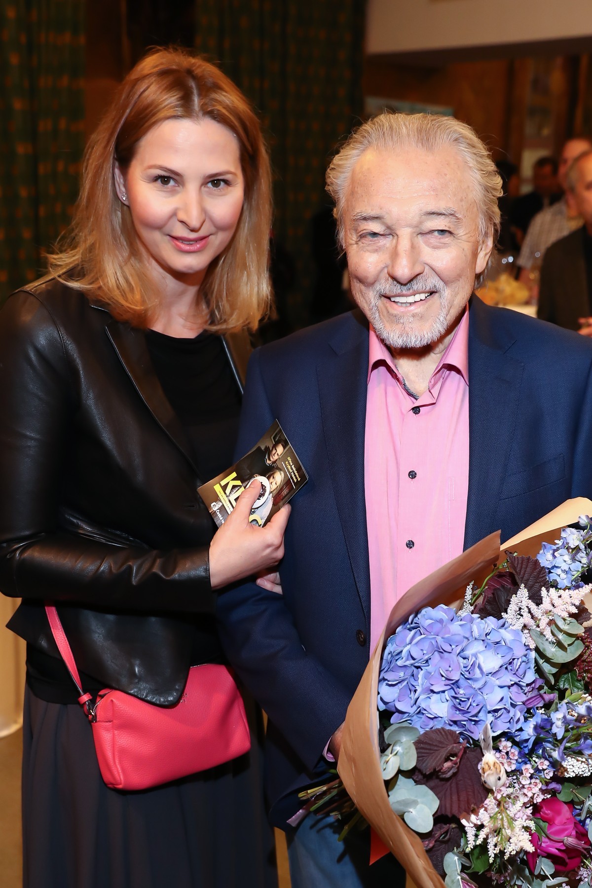 Karel Gott a Ivana Gottová. 