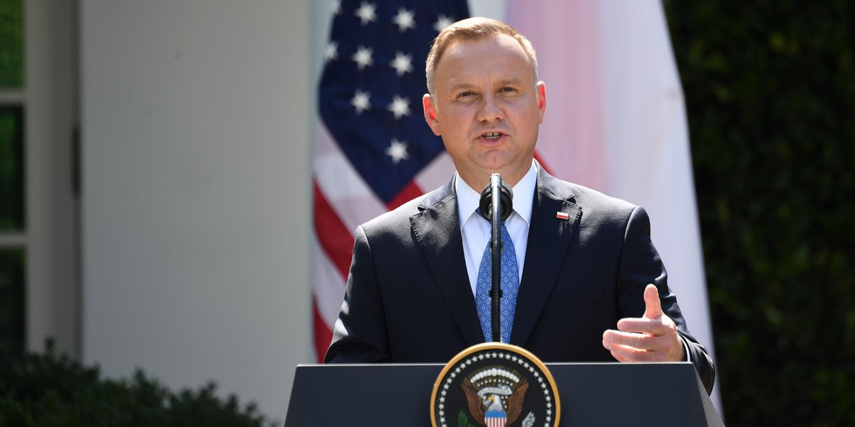 Andrzej Duda w USA