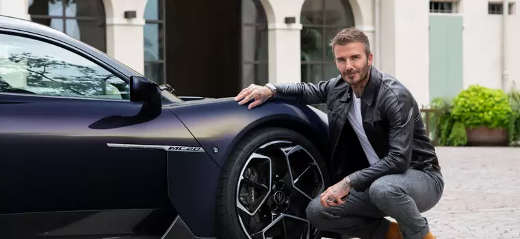 David Beckham zaprojektował specjalną kolekcję aut włoskiej marki