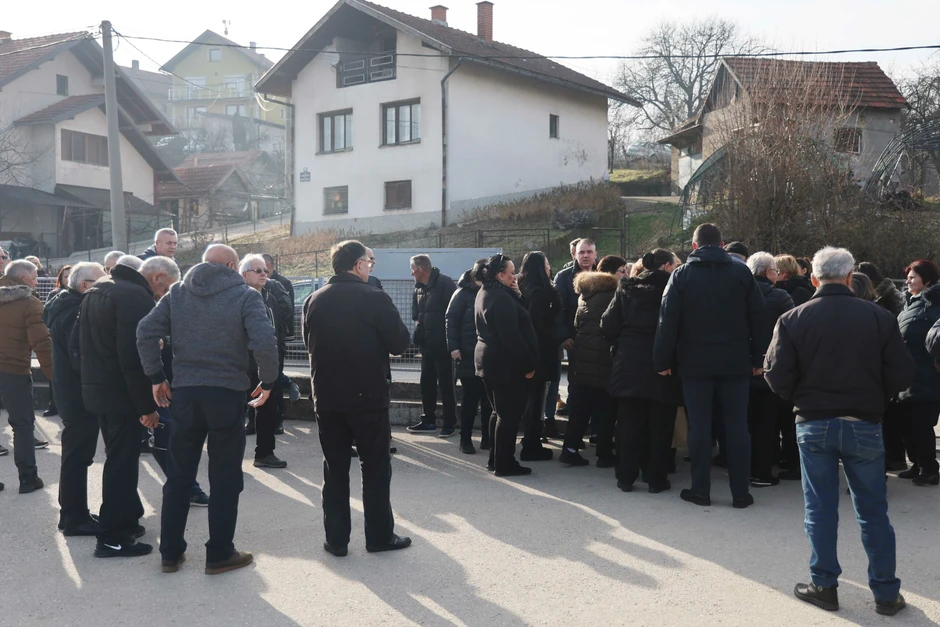 Saša Kulišić, sahrana Doboj