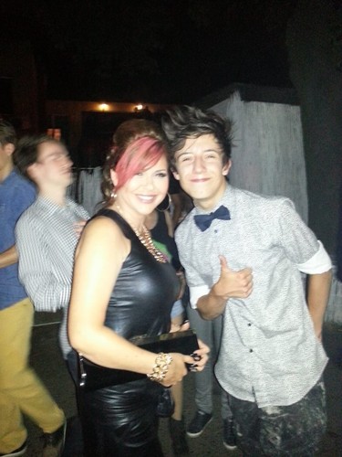 Iwona Węgrowska i Dawid Kwiatkowski