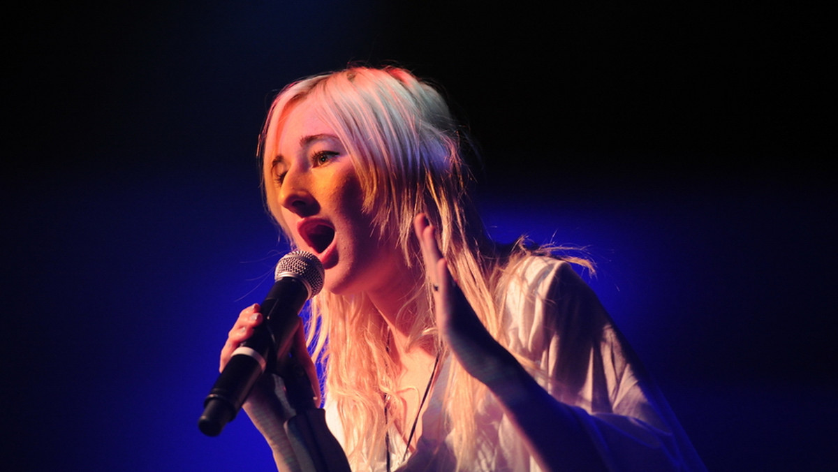 Zola Jesus na Electronic Beats Festival (fot. Artur Rawicz/Onet.)