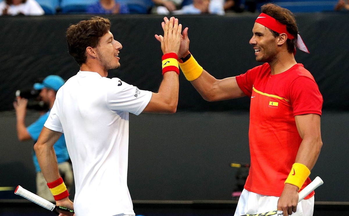 Pablo Carreno Busta i Rafael Nadal