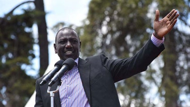 File image of Deputy President William Ruto. Si angekimbia Hague - DP Ruto responds to Governor Alfred Mutua threat claims