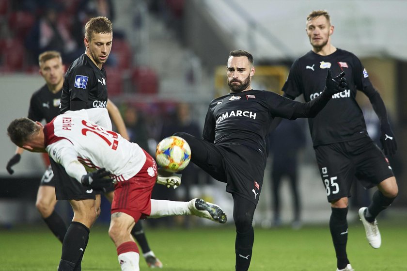 Ekstraklasa: Raków - Jagiellonia 2:1, ŁKS Łódź - Cracovia 1:0