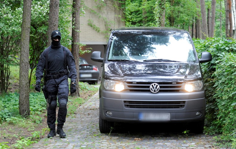 Przeszukanie domu Marka Falenty