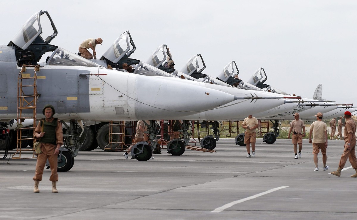 Rosyjskie Su-24 w Syrii