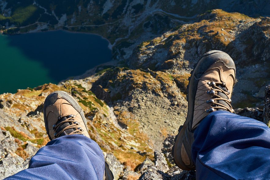 Buty trekkingowe są niezastąpione na wymagających szlakach