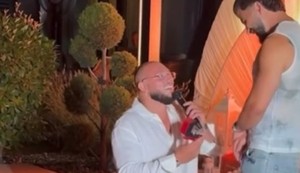 Tin Mlivić, veridba
