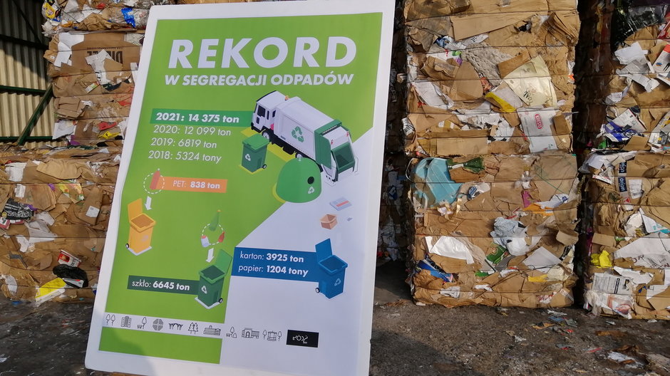Recykling odpadów w Łodzi