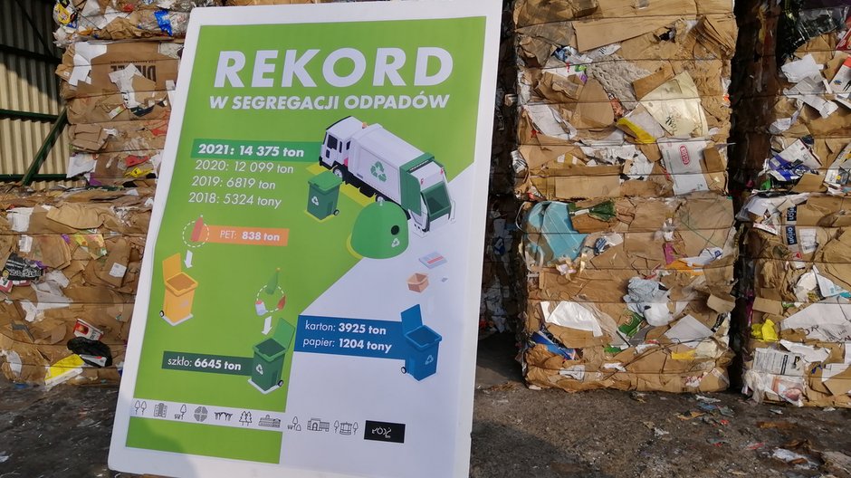 Recykling odpadów w Łodzi