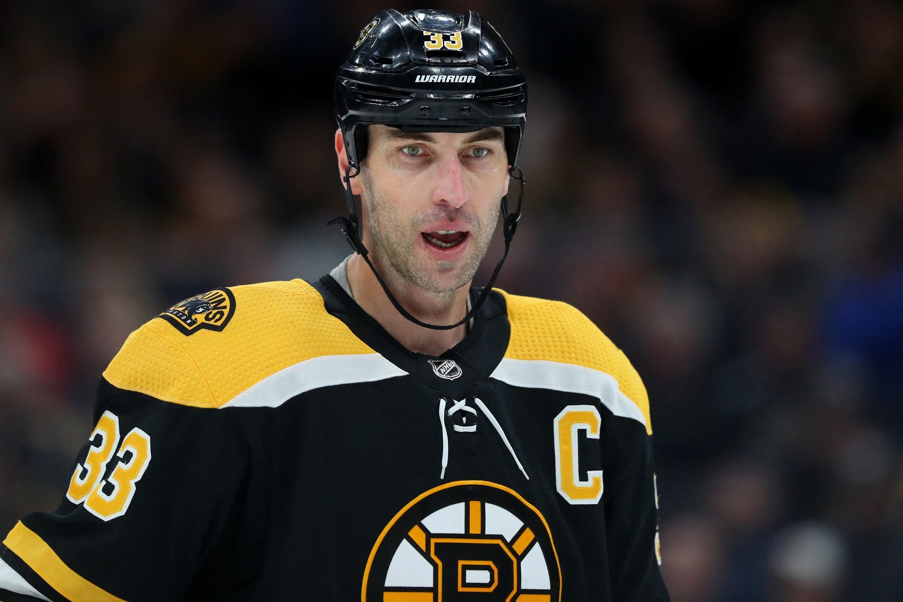 Bývalý slovenský hokejista a kapitán Bostonu Bruins Zdeno Chára.