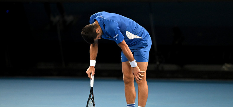 Australian Open. Djokovic miał problemy w 1. rundzie. Awans zajął mu ponad 4 godziny