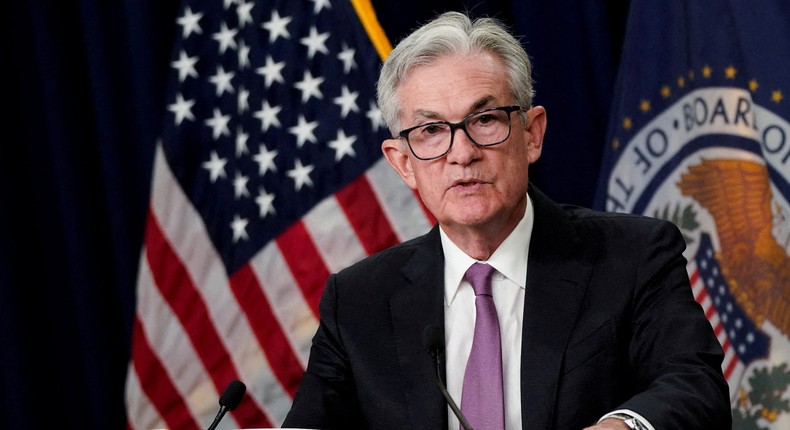 Federal Reserve Board Chair Jerome Powell speaks during a news conference following a two-day meeting of the Federal Open Market Committee (FOMC) in Washington, U.S., July 27, 2022.Elizabeth Frantz/Reuters