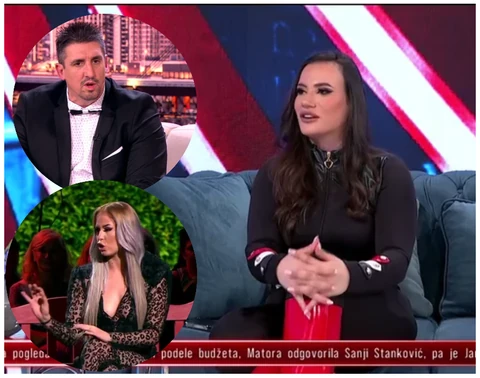 Kristijan Golubović, Andrea Anđelković Rea i Kristina Spalević (Foto: Screenshot TV Pink/TV Narodna/TV Red)