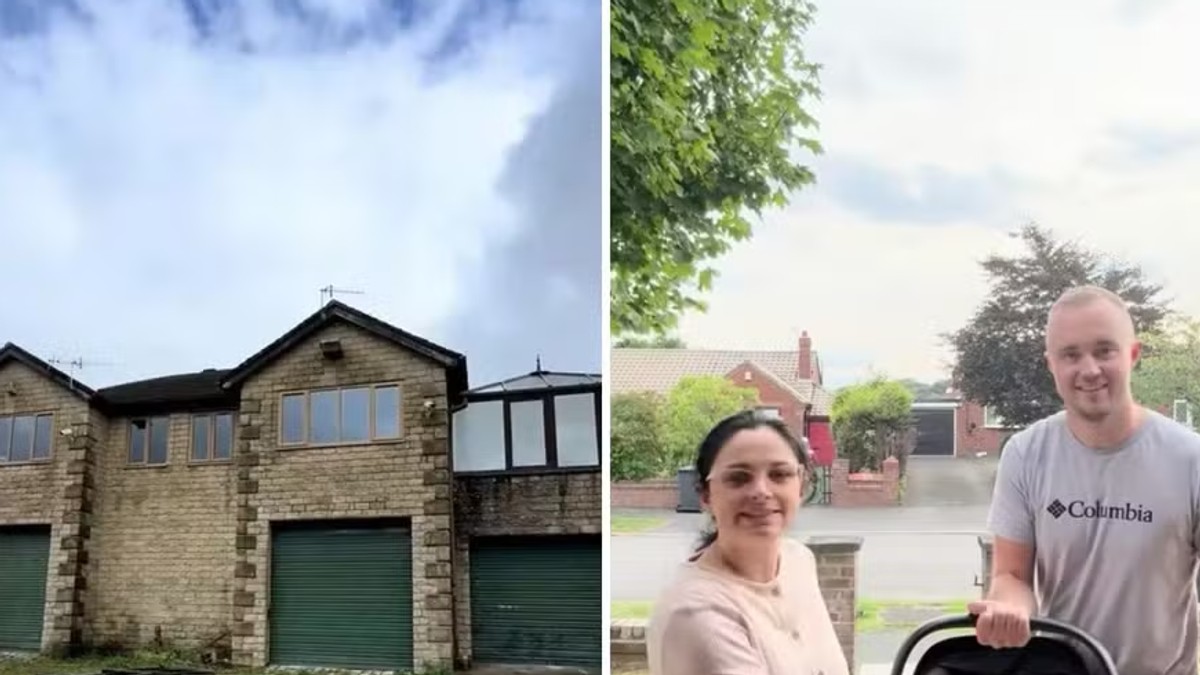 Par opremio garažu u savremenu kuću