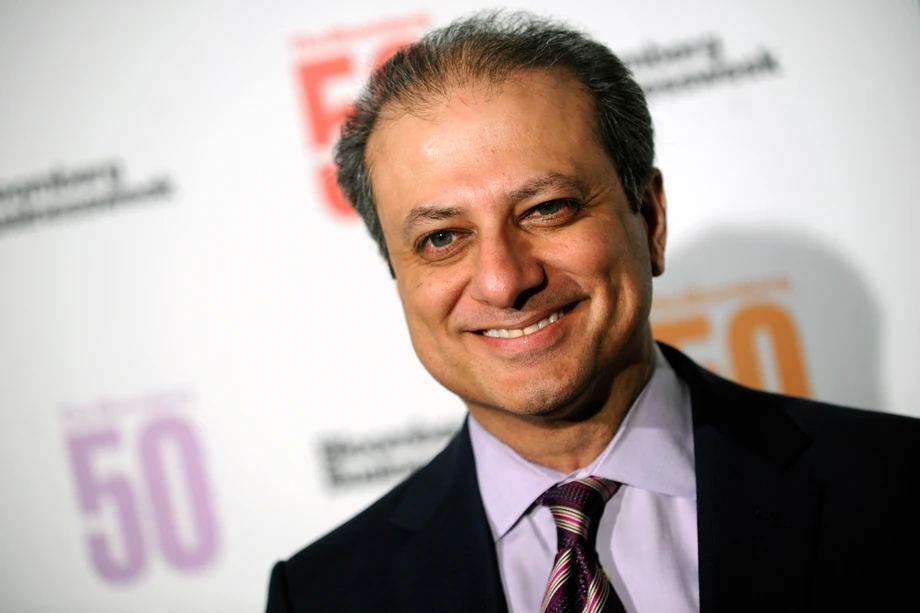 Preet Bharara, były prokurator stanu Nowy Jork. W 2011 roku kierował akcją wymierzoną przeciwko pokerowi online, postawił w stan oskarżenia Isaia Scheinberga.