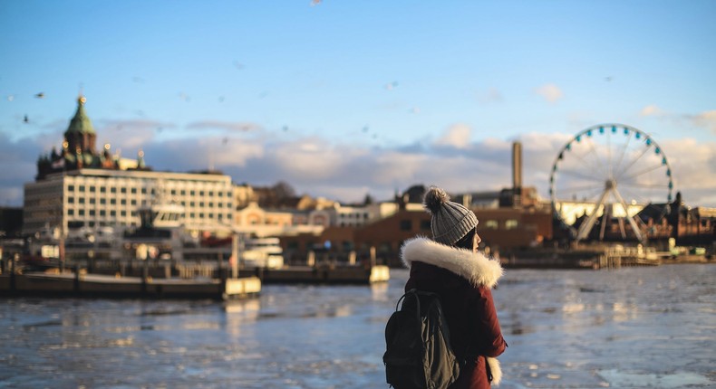 Helsinki, Finland. The Nordic country claimed the top spot for the sixth year running.Lingxiao Xie/Getty Images