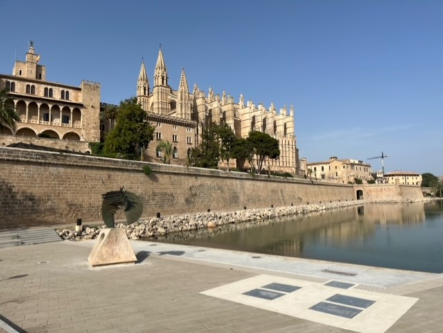 Słynna katedra w Palma de Mallorca