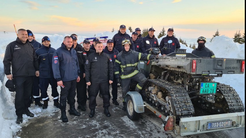 Vatrogasci iz Ivanjice i Čačka na Goliji