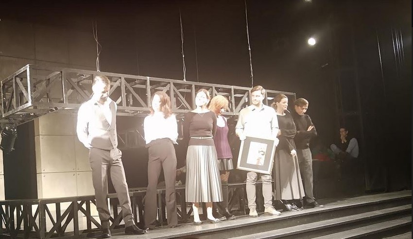 Marko Grabež sa nagradom